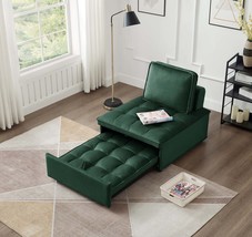 Velvet Convertible Sofa Bed: Single Sleeper - $222.99