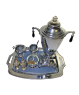 Anchorware Chromium Plated Percolator Coffee Set - $40.76 CAD
