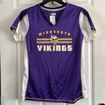 New Women’s Minnesota Vikings Purple NFL Football Jersey Lg Tram (D6) - £27.69 GBP
