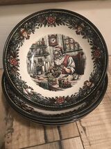 Set of 3 Royal Stafford Santa Toy Workshop Cereal Soup Bowls ~New~ - $39.99