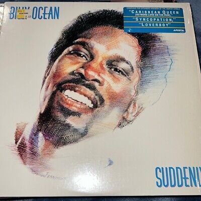 Billy Ocean Suddenly Vinyl LP Album 1984 Arista Jive Records JL8 8213 VG... - $24.50