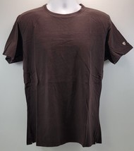 DA) Kuhl Bravado Wildfibre Brown Coffee Cotton Men T-Shirt Large - £15.47 GBP