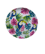 Melamine Tuscan-Blue,Green,Pink 11” Large Dinner Plate-Beach-New-SHIP 24 HR - €12,73 EUR