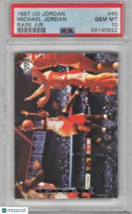 1997 Upper Deck MJ Rare Air Michael Jordan #40 PSA 10 - $145.00