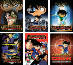 Anime DVD Detective Conan Case Closed Complete Season 1-25 + 24 Movies +GIFT - £223.81 GBP