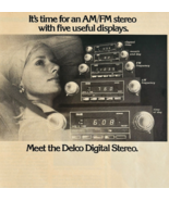1977 Delco Digital Stereo Advertisement Vintage GM Radio Electronics DWF16 - $34.17 CAD