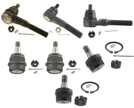 Front End Kit Ball Joints Tie Rods Ends Jeep Cherokee Laredo Sport 4.0L ... - $92.20