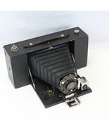 Antique Kodak Folding Brownie Ball Bearing Camera Autotime Patented 1908... - $1,988.05 MXN