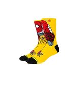 2 Pair Set Stance x Spiderman Spidey Season Crew Yellow/Red Kids Socks Sz L  - €21,30 EUR