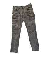 Jordan Craig Legacy Edition Xavier Acid Wash Green Cargo Jeans Men’s 36x32 - $29.96 CAD