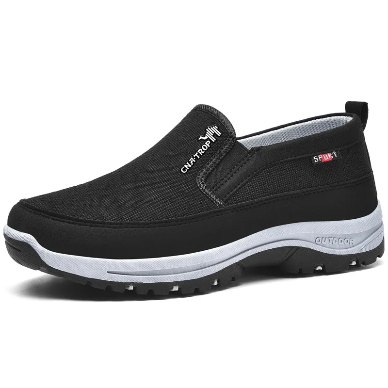 Loafers Men Sneakers Mesh Breathable Non-Slip Slip On Vulcanized Shoes S... - £29.46 GBP