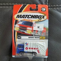 2000 Mattel Matchbox City Dudes Series REFUSE TRUCK #19 Fort Worth 92223 New - £10.39 GBP