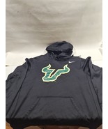 USF South Florida Bulls Nike Green Embroidered Hoodie XL - $19.79