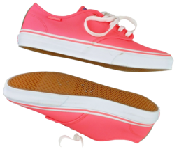 Van&#39;s Women&#39;s Neon Pink Sneakers Sz 8 NWOT - £20.33 GBP