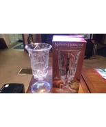 St. George Crystal 24% Lead Crystal Nativity Hurricane Candle Holder 2pc... - $752.48 MXN