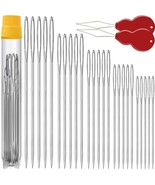 Premium Large Eye Large Gauge Needles for Hand Sewing Assorted Sizes Inc... - $392.86 MXN