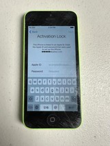 Apple iPhone 5c Green Verizon Turning On Phone for Parts Only - £22.01 GBP