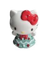 Hello Kitty Christmas Salt or Pepper Shaker Ceramic Sanrio Holiday Decor - $161.52 MXN