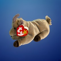 Ty Beanie Baby GOATEE the Mountain Goat 1998 Retired In Collector&#39;s Case - $12.99