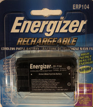 Energizer ER-P104 Rechargeable Cordless Phone Battery NEW SEALED-SHIPS N... - £19.23 GBP