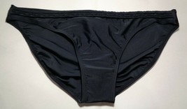Island Escape Size 8 Braid Belt Tiki Black New Women&#39;s Bikini Bottom - £46.43 GBP