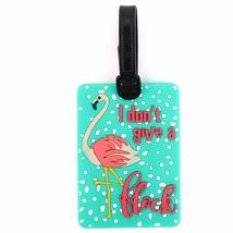 Trendy Apparel Shop Cute Funny Silicone Bendable Travel Bag Luggage Tags - A - £7.23 GBP