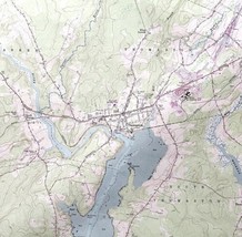 Map Thomaston Maine 1973 Topographic Geological Survey 1:24000 27 x 22&quot; TOPO9 - £41.86 GBP
