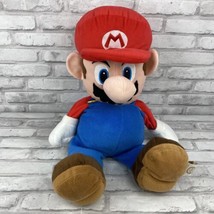 Nintendo Super Mario Bros 24&quot; Mario Plush Plushie Doll w/ Secret Pocket ... - £13.57 GBP