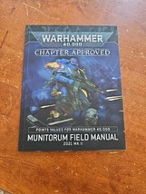 Warhammer 40k Rules Set Chapter Approved Munitorum Field Manual 2021 - $4.95