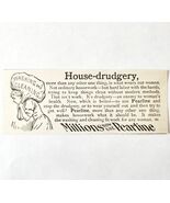Pearline Detergent Soap 1897 Advertisement Victorian Hygiene Drudgery AD... - €17,15 EUR
