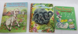 Lot of 3 Children&#39;s books Rand McNally Whitman 1950&#39;s - £7.70 GBP