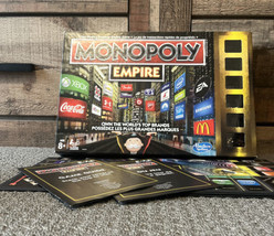 Monopoly Empire Edition Board Game 2013 - Own The World&#39;s Top Brands CA4... - $33.83