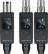 Yxg Uhf Wireless Xlr Transmitter And Receiver Plug-On Wireless, Pa System - $85.97