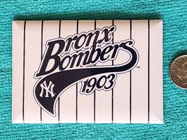 NEW YORK YANKEES - BRONX BOMBERS - FRIDGE MAGNET - MLB BASEBALL - NEW &amp; ... - £3.06 GBP