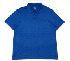 Champion Men&#39;s Performance Polo Shirt XL Duo-Dry Blue - £10.75 GBP