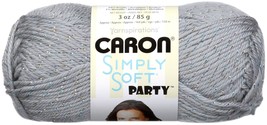 Caron Simply Soft Party Yarn Silver Sparkle - £11.53 GBP