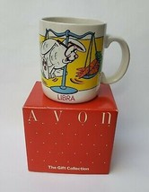 Avon Libra Coffee Mug Sips and Signs Astrology Colorful Scales Sept 24-Oct 23 - $29.65