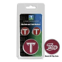 Troy Trojans Flip Coin and 2 Golf Ball Marker Pack - £29.89 GBP