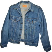 VTG Levis Blue Denim Button Down Jacket 70505-0213 size 38 - Made in USA - $65.55