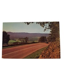 Postcard Skyline Drive Virginia Shenandoah River Scenic View Chrome Unposted - £5.53 GBP