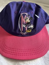 Vintage Minnie Mouse Youth Snapback Baseball Cap Goofy&#39;s Hat Co Made in USA Pink - $28.04