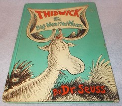 Dr Seuss Thidwick The Big Hearted Moose C R 1948 - £31.75 GBP