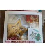Recollections Christmas Tag Kit Christmas Present Tag Making Kit Makes 8... - $13.52 CAD