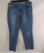 DKNY Jeans Soho Skinny Women&#39;s Distressed Whiskered Capri Jeans Size 6 - £8.38 GBP