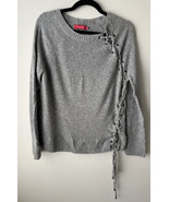 Philanthropy Sweatshirt Tie Detail Long Sleeve Size S - £28.44 GBP