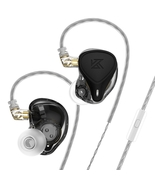  KZ-ZEX PRO 1.2m Electrostatic Iron Hybrid Intrauricular Headphones, Mic... - £58.07 GBP