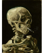 Van Gogh 1853 1890 Head of a skeleton with a burning cigarette - $44.41 CAD+
