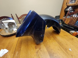 Yamaha ABS Front Fender 4B5-21511-00-P1 OEM blue TMAX 2009 GUC - $58.16