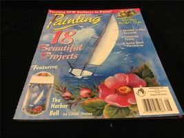 Painting Magazine August 2002 18 Beautiful Projects, Tropical Parrot Tray - £7.73 GBP