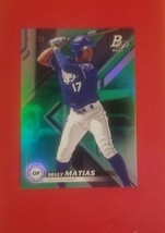 2019 Bowman Platinum Seuly Matias Green 82/99 Top Prospects #TOP-12 FREE... - $2.24